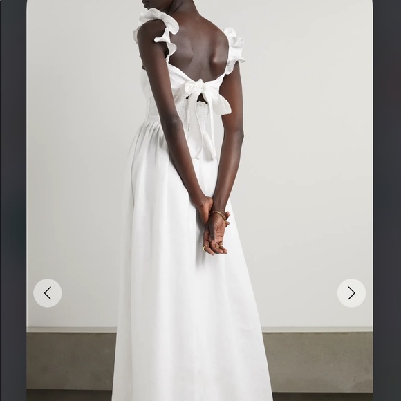 NWT Reformation Vecchio Linen Dress Size 4 - Picture 3 of 7